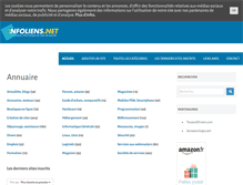 Tablet Screenshot of infoliens.net